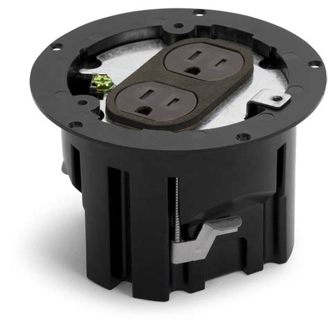 circular box electrical|electrical outlet for round box.